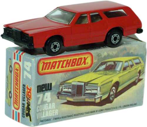 Matchbox 74 rare colour