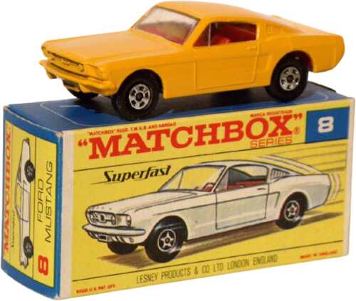 Matchbox Superfast 8A rare orage pre-prod.