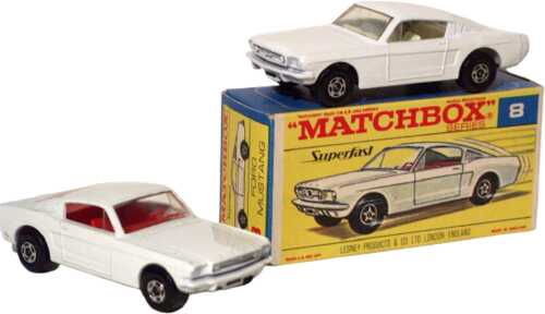 Matchbox Superfast 8A rare white int.