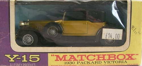 Matchbox Models of YesterYear Y15