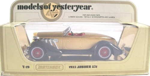 Matchbox Models of Yesteryear Y19