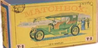 Matchbox Models of YesterYear Y9