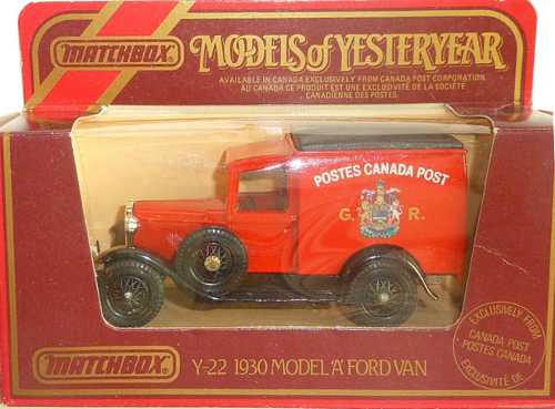 Matchbox Models of YesterYear Y22