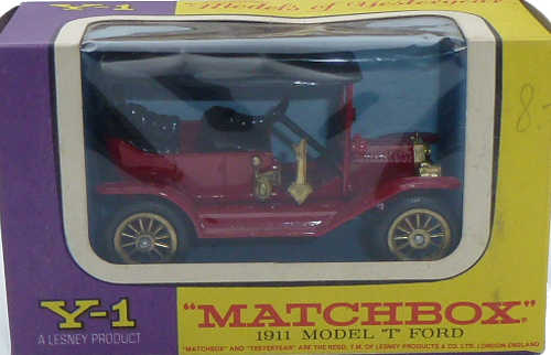 Matchbox Models of YesterYear Y1