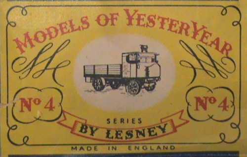 Matchbox Models of YesterYear Y4