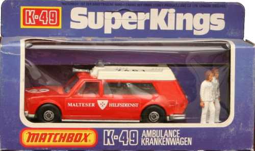 Matchbox King Size K-49