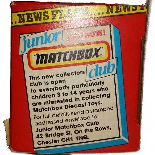 Matchbox Super Kings K-98 with free car