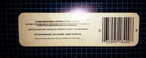 Matchbox Super Kings K-98 with free car