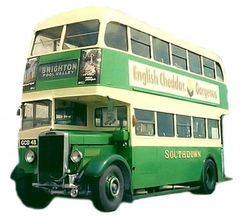 Real 1947 Leyland Titan PD1