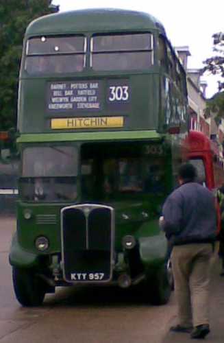 A real bus but a later model